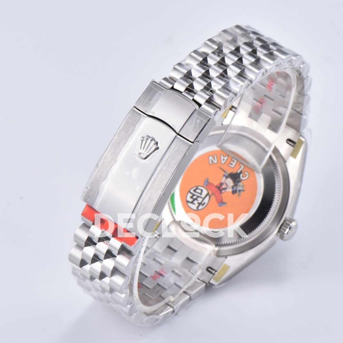 Rolex Datejust 36 126334 Olive Green Palm Diamond Jubilee — πίσω όψη