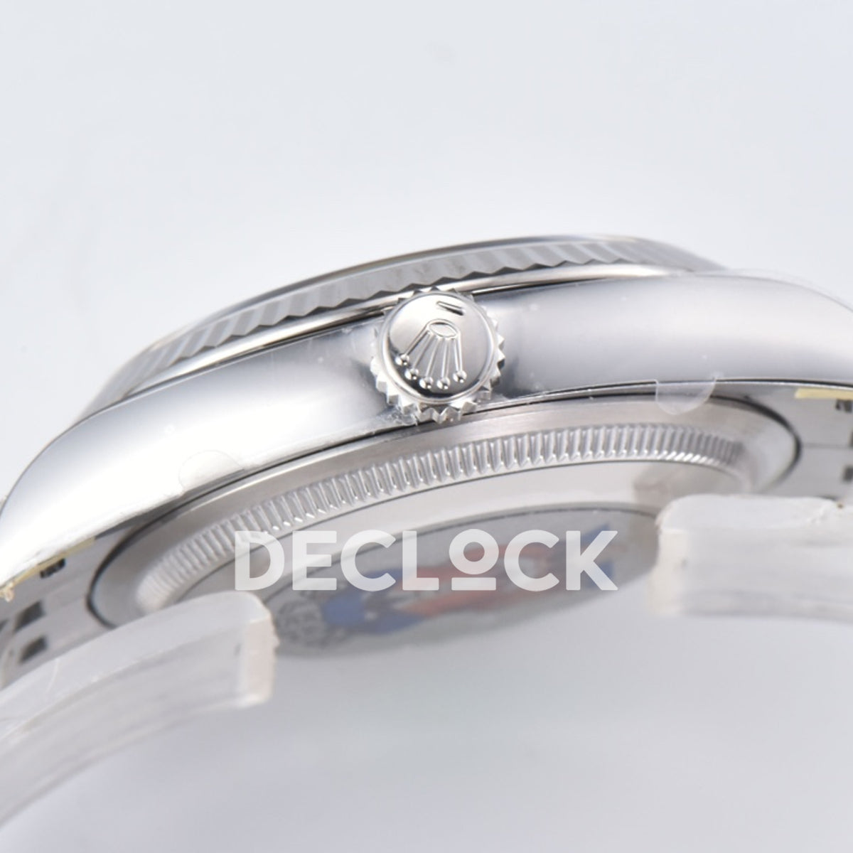 Rolex Datejust 36 126334 Olive Green Palm Stick Jubilee — προφίλ κάσας