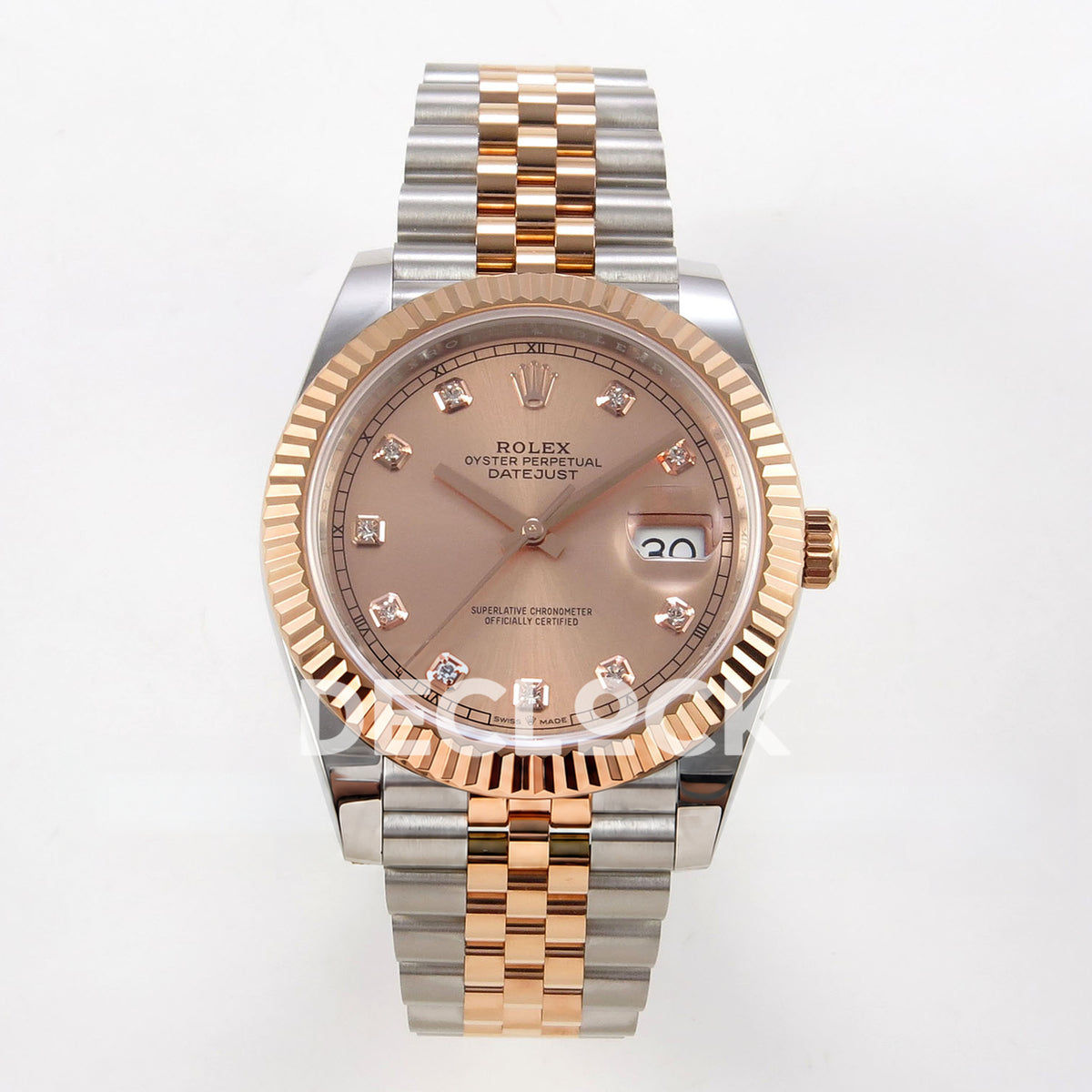 Rolex Datejust 41 126331-0008 Sundust Diamond Jubilee QF JH3235 Free Sprung replica - front