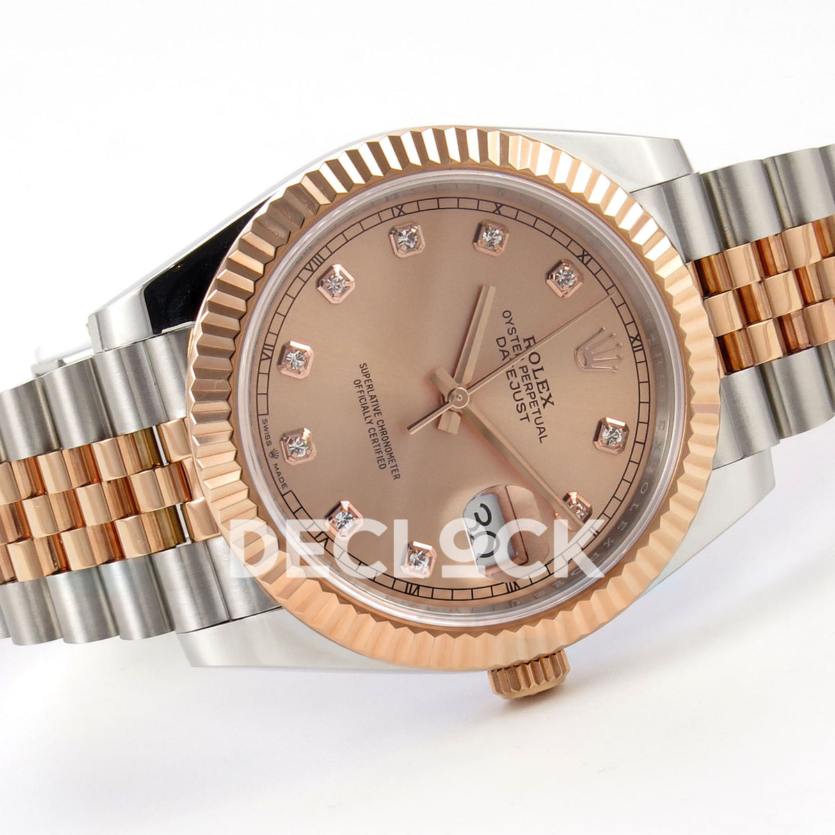 Rolex Datejust 41 126331-0008 Sundust Diamond Jubilee QF JH3235 Free Sprung replica - full watch left