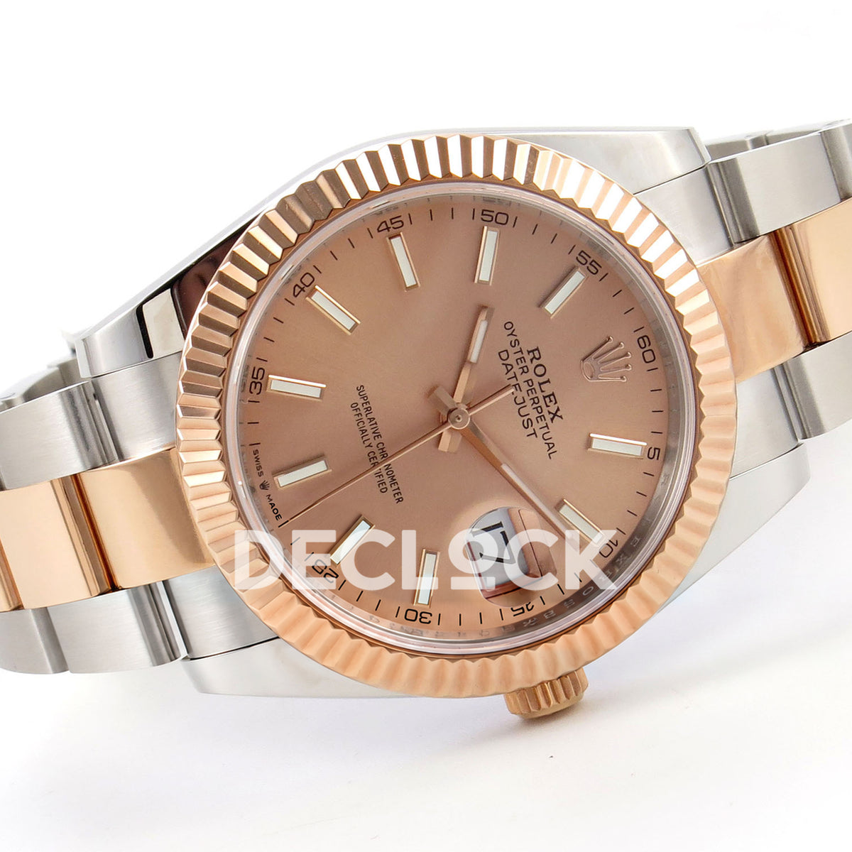 Rolex Datejust 41 126331 Sundust Stick Oyster QF JH3235 Free Sprung replica - full watch left