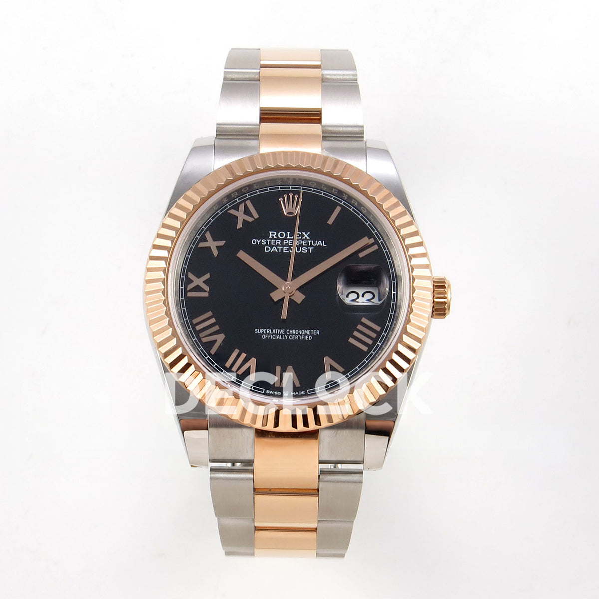 Rolex Datejust 41 126331-0023 Black Roman Oyster QF JH3235 Free Sprung replica - front