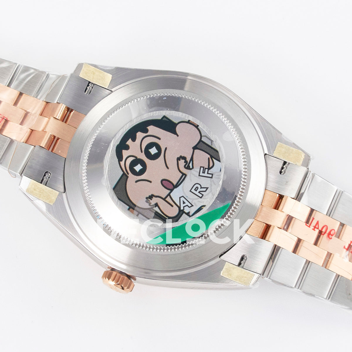 Rolex Datejust 41 126331 ARF Brown Diamond Jubilee — Πίσω καπάκι με εργοστασιακό sticker