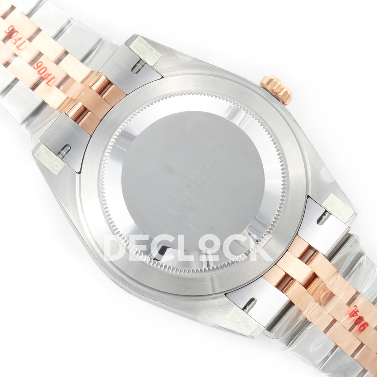 Rolex Datejust 41 126331 Brown Rose Gold Clean Jubilee — Πίσω καπάκι