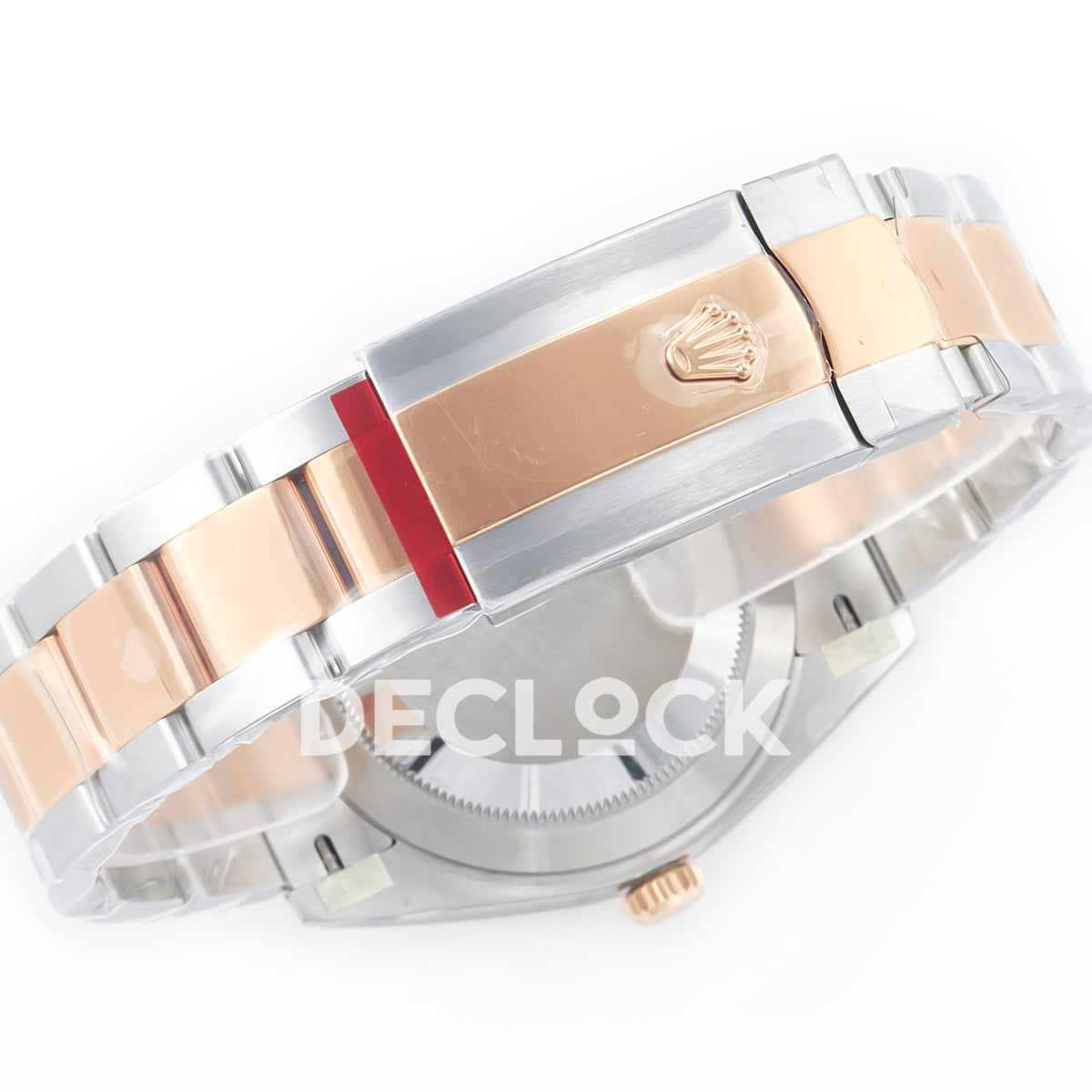 Rolex Datejust 41 126331 Brown Rose Gold Clean Oyster — Κλειστό μπρασελέ και κούμπωμα