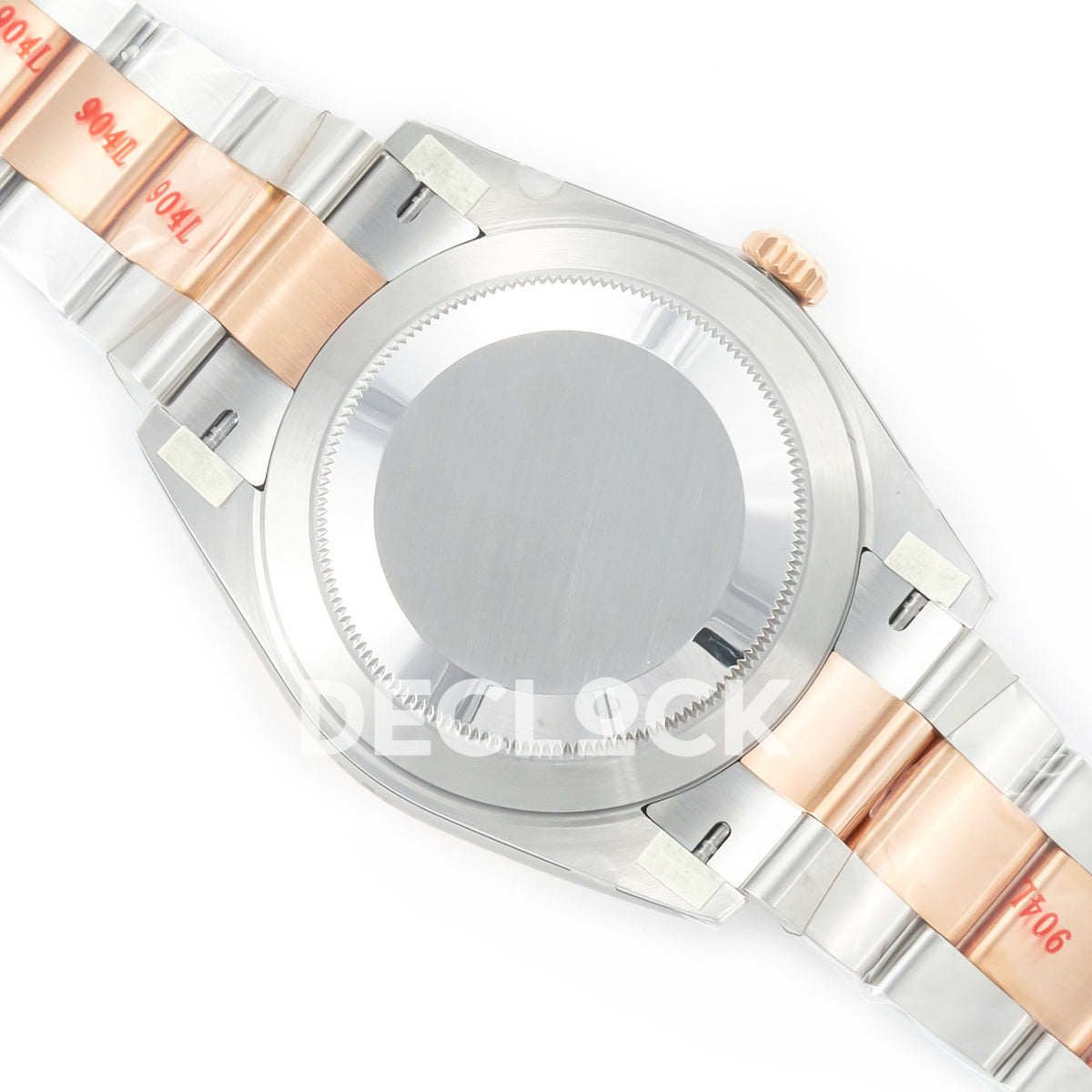 Rolex Datejust 41 126331 Brown Rose Gold Clean Oyster — Πίσω καπάκι