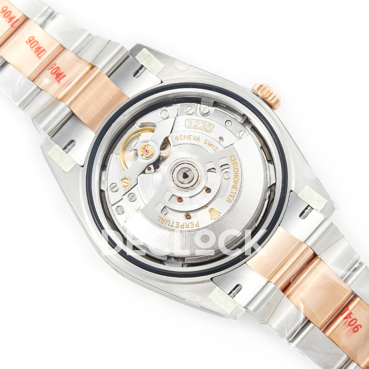 Rolex Datejust 41 126331 Brown Rose Gold Clean Oyster — Πίσω όψη μηχανισμού