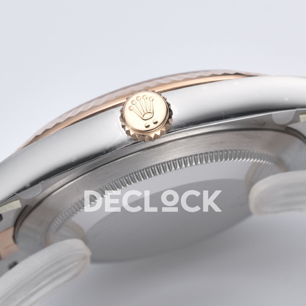 Rolex Datejust 41 126331 Chocolate Jubilee — Προφίλ κάσας και κορώνα