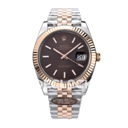 Rolex Datejust 41 126331 Chocolate Jubilee — Μπροστινή όψη