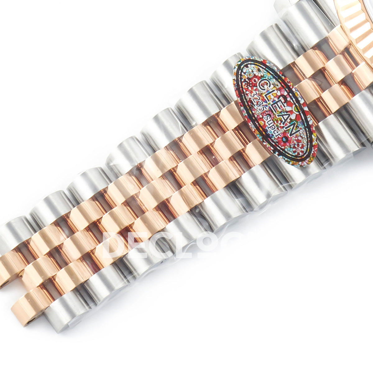 Rolex Datejust 41 126331 MOP Diamond Rose Gold Clean Jubilee — Μπρασελέ και εργοστασιακό sticker