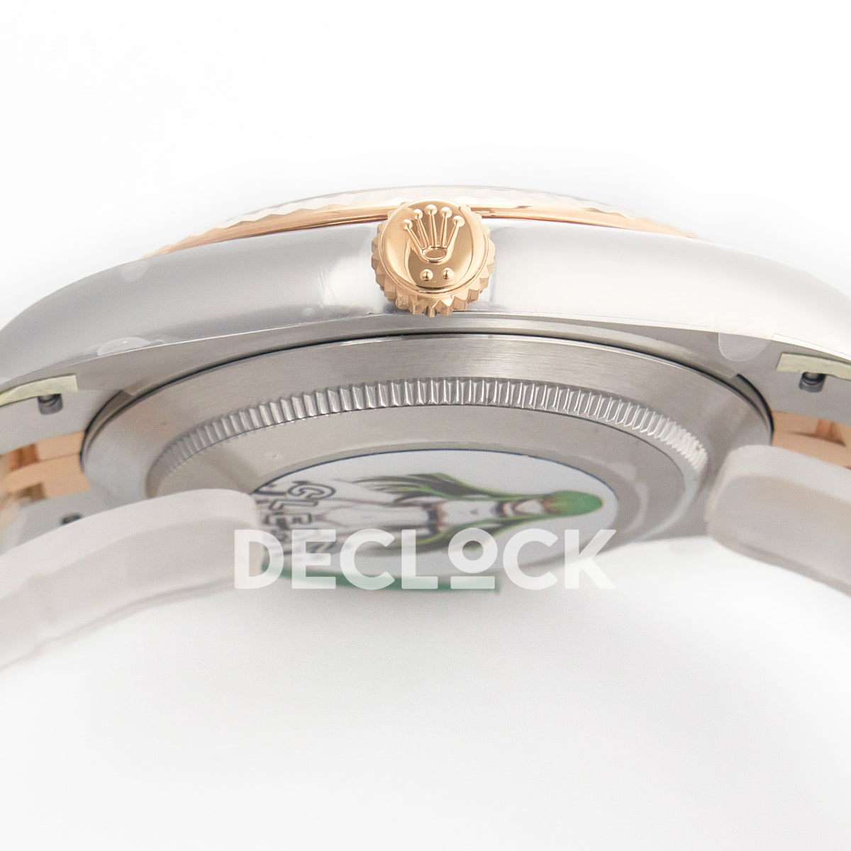 Rolex Datejust 41 126331 Silver Diamond Clean Jubilee — Προφίλ κάσας και κορώνα