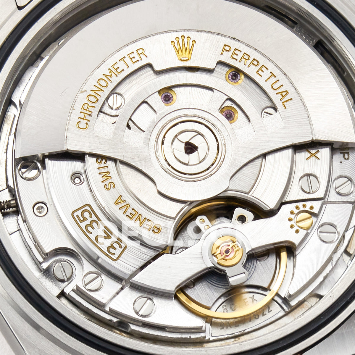 Rolex Datejust 41 126331 Silver Diamond Clean Jubilee — Ρότορας μηχανισμού