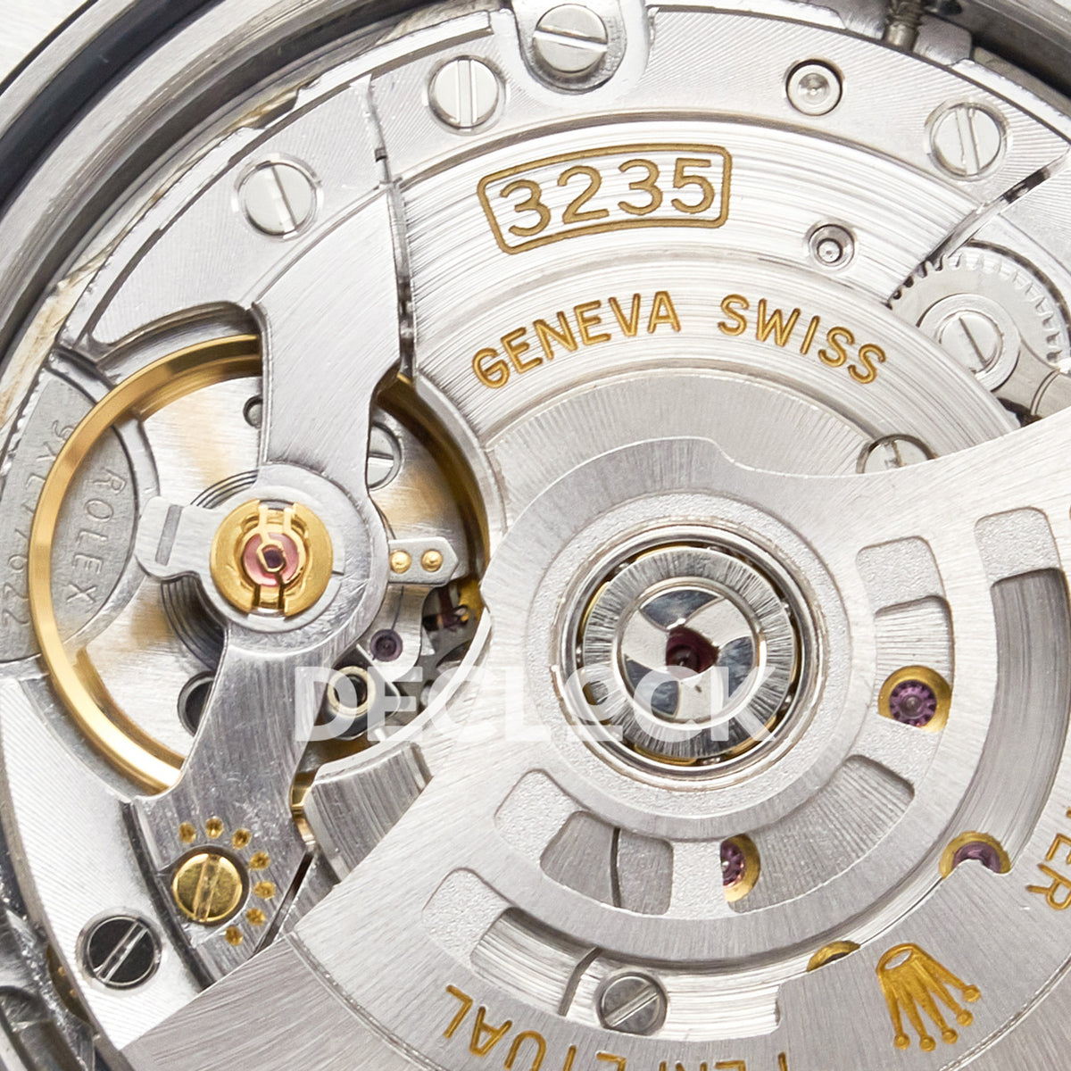 Rolex Datejust 41 126331 Silver Diamond Clean Jubilee — Χάραξη μηχανισμού