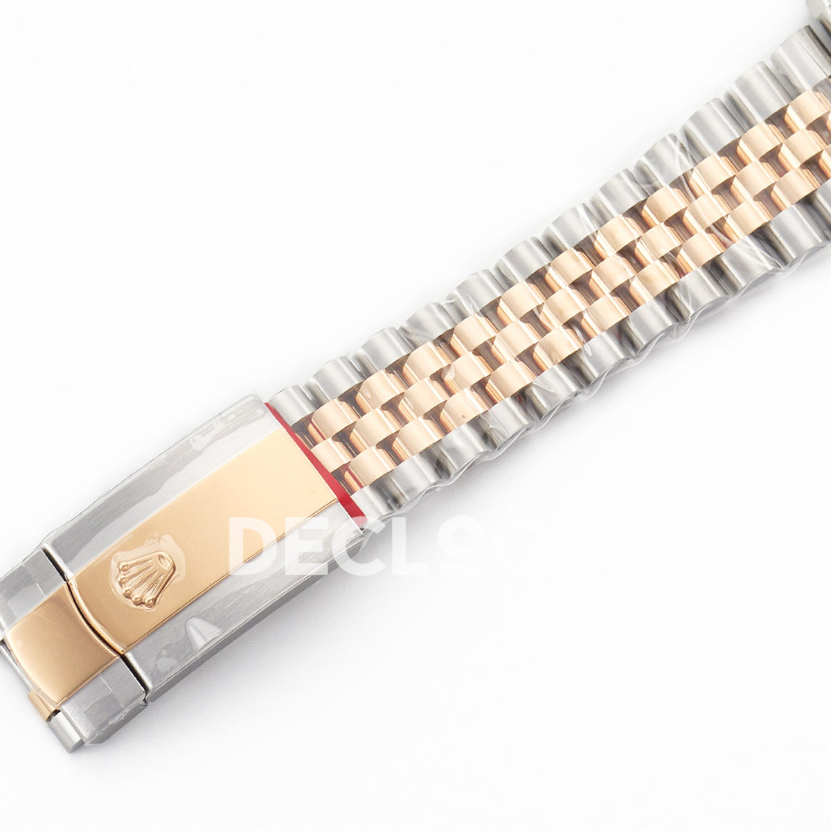 Rolex Datejust 41 126331 Silver Diamond Clean Jubilee — Εξωτερική όψη κουμπώματος