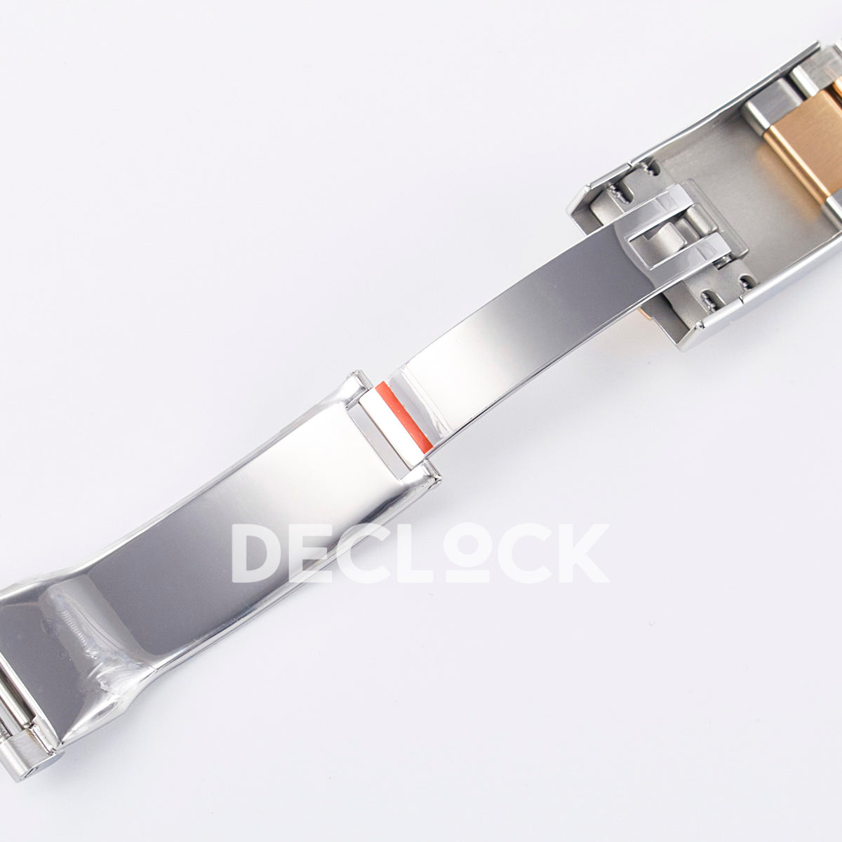 Rolex Datejust 41 126331 Silver Motif Rose Gold ARF Oyster Gain Weight — Εσωτερική όψη μπρασελέ