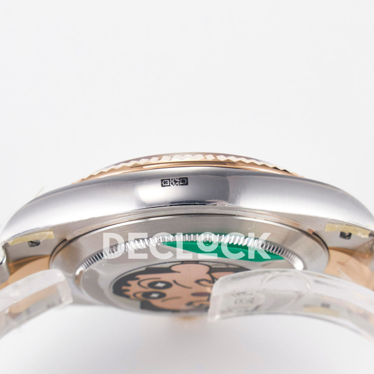 Rolex Datejust 41 126331 Silver Rose Gold ARF Oyster Gain Weight — Προφίλ κάσας