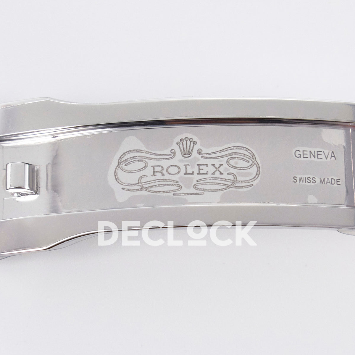 Rolex Datejust 41 126331 Silver Rose Gold ARF Oyster Gain Weight — Λογότυπο στο κούμπωμα