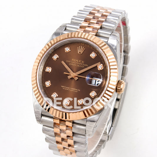 Rolex Datejust 41 126331 Brown Diamond Dial Jubilee VSF VS3235 V2