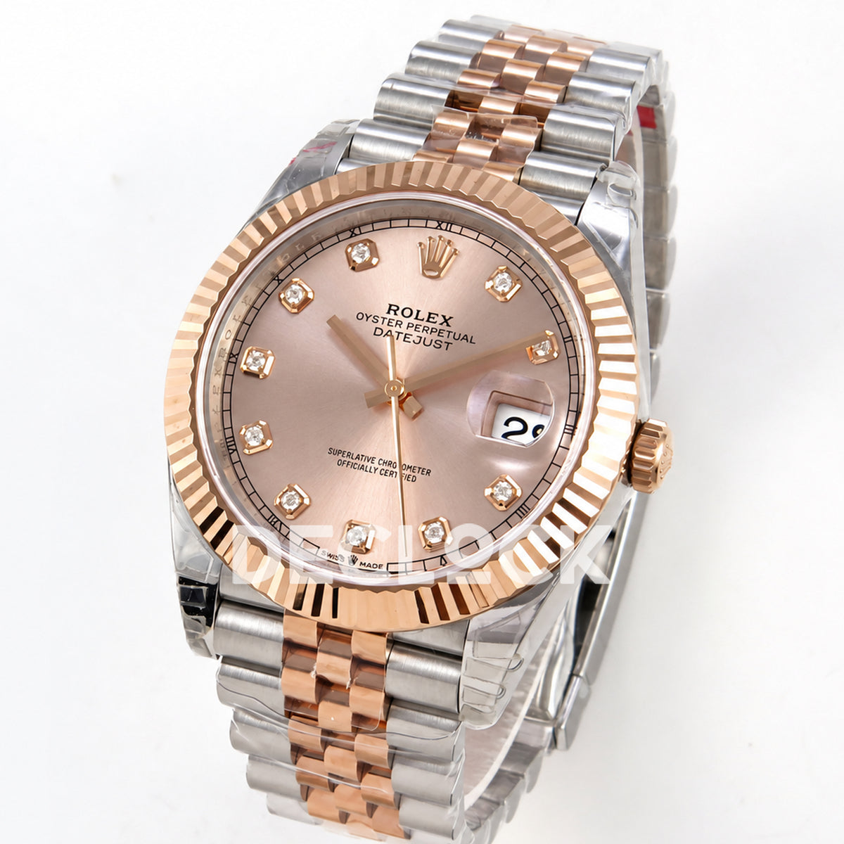 Rolex Datejust 41 126331 Rose Gold Diamond Dial Jubilee VSF VS3235 V2
