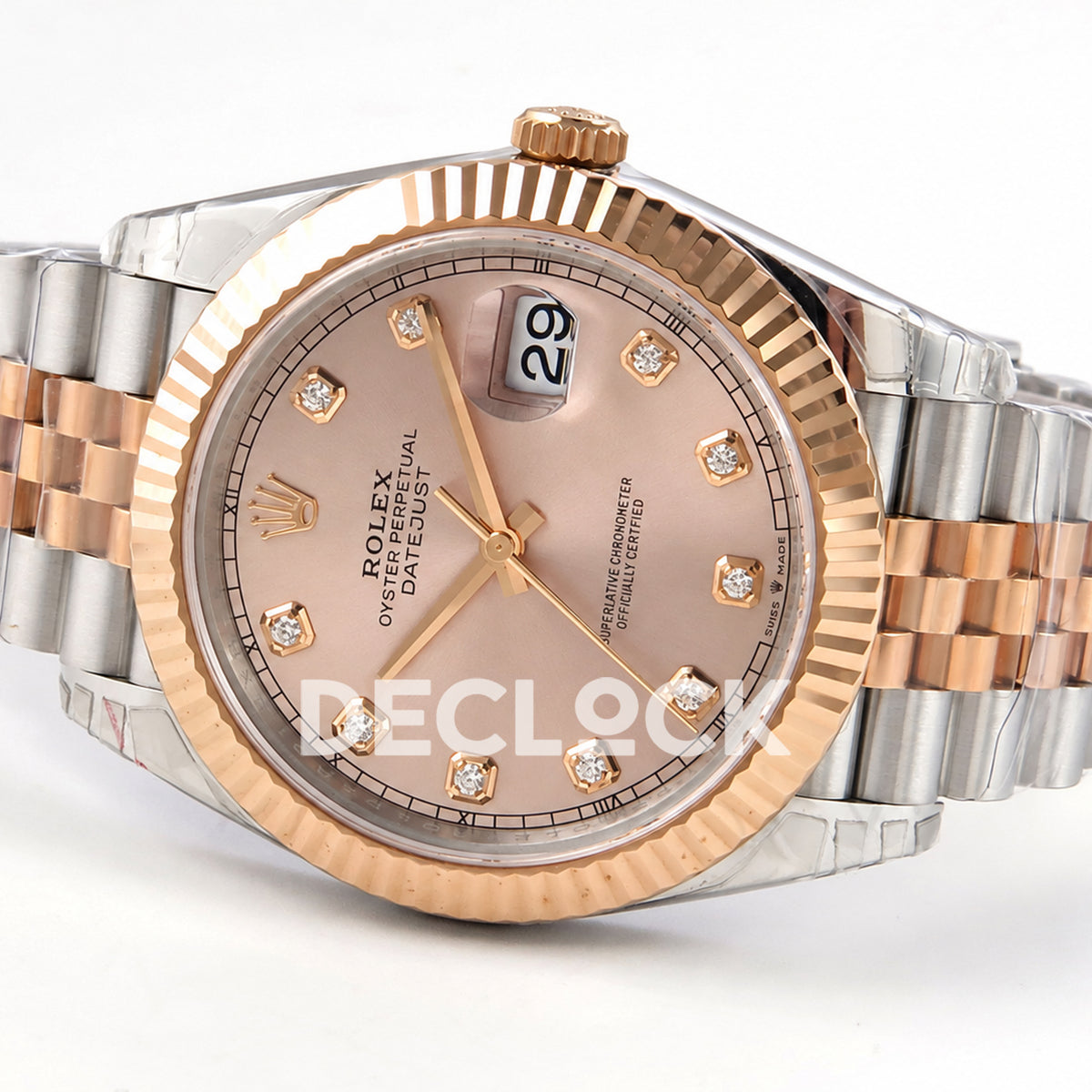 Rolex Datejust 41 126331 Rose Gold Diamond Dial Jubilee VSF VS3235 V2