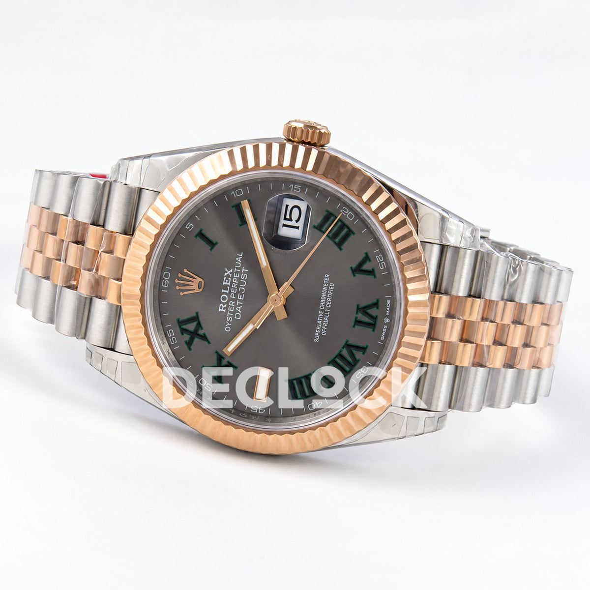 Rolex Datejust 41 126331 VSF Wimbledon Jubilee VS3235 V2s — horizontal reverse