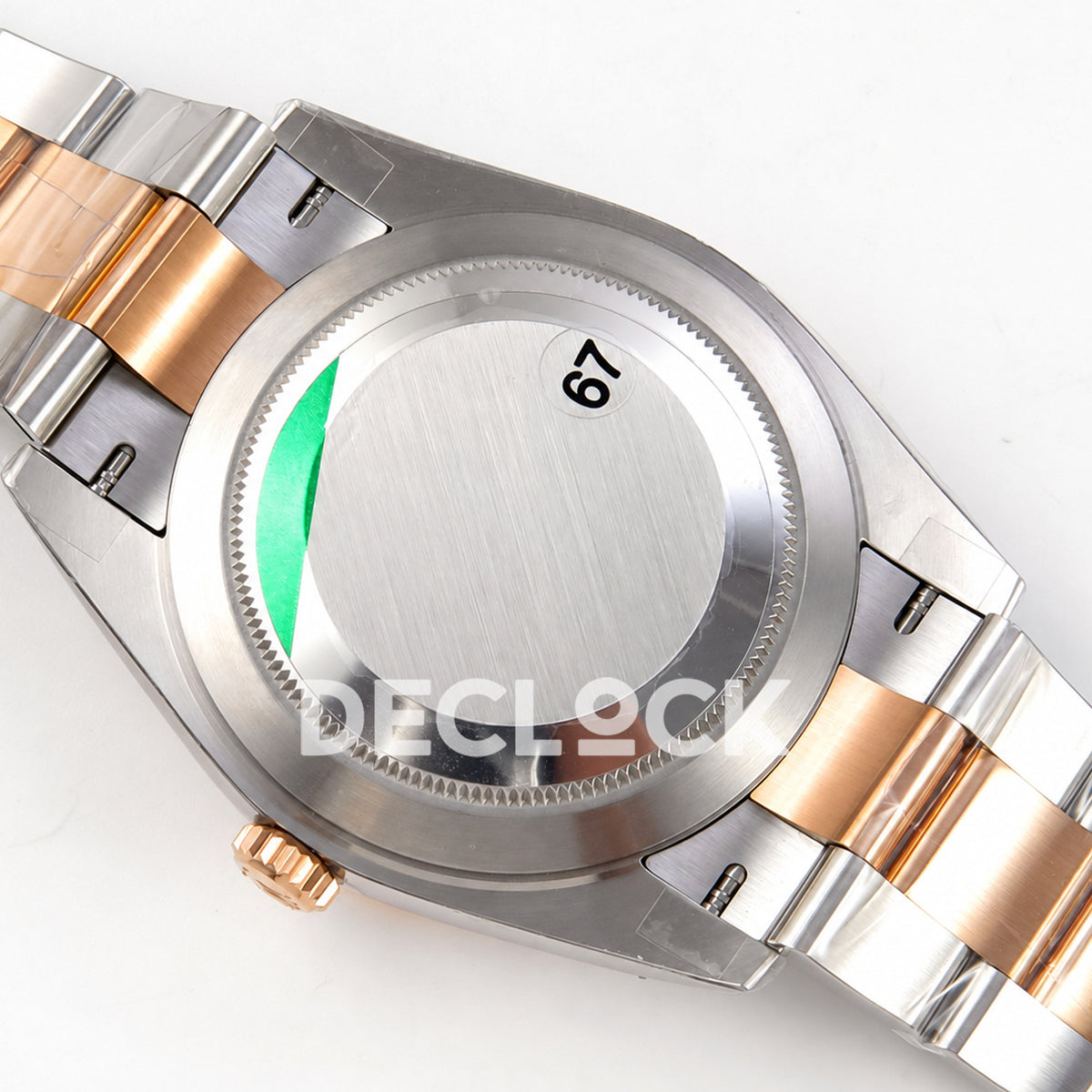 Rolex Datejust 41 126331 VSF Wimbledon Oyster VS3235 V2s — caseback