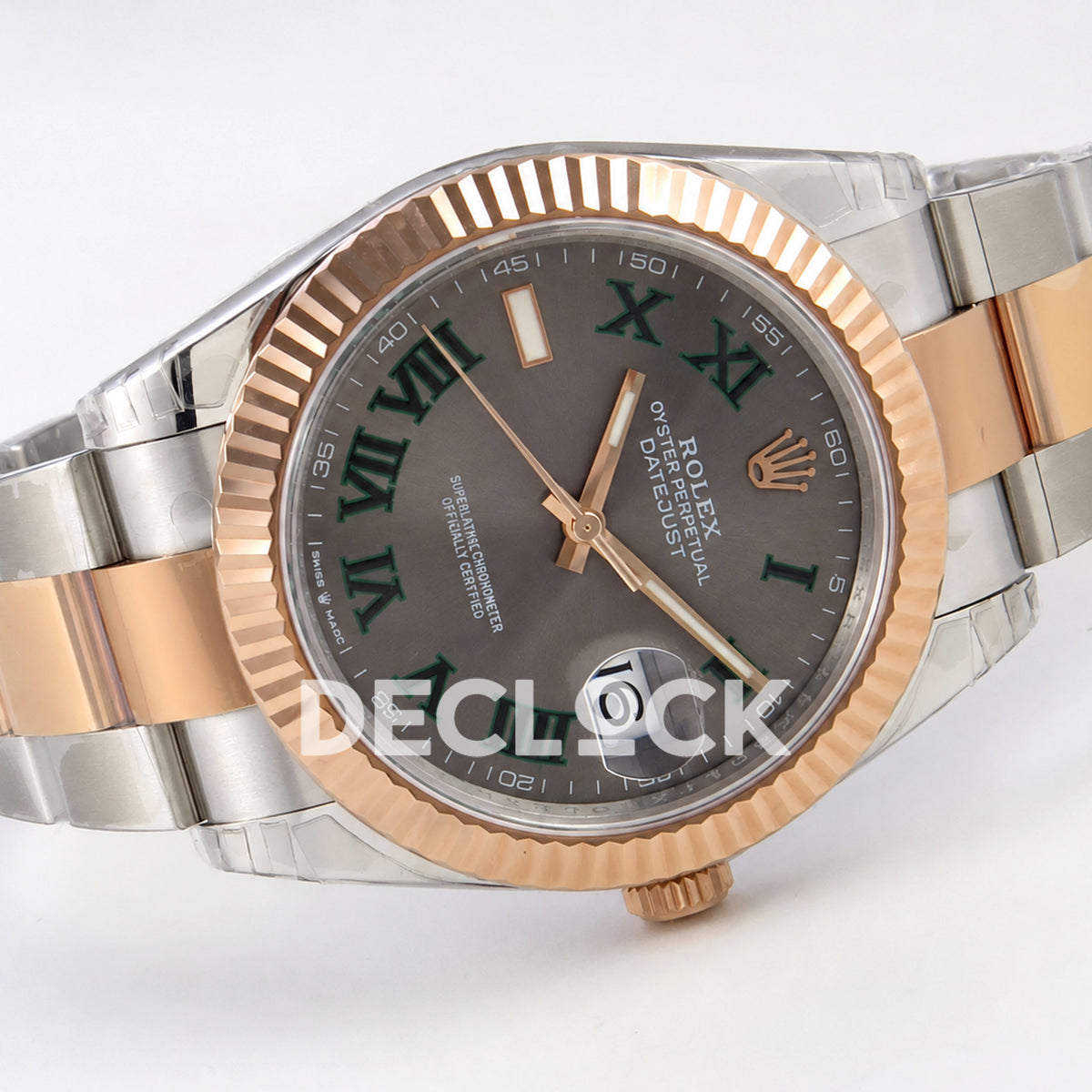 Rolex Datejust 41 126331 VSF Wimbledon Oyster VS3235 V2s — horizontal front