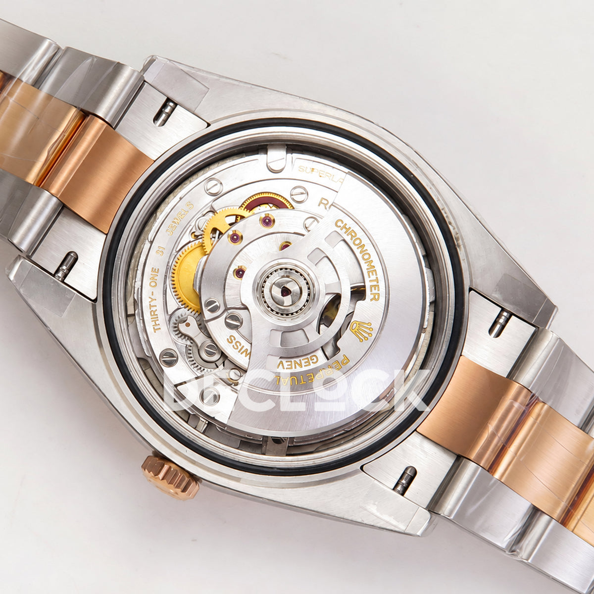 Rolex Datejust 41 126331 VSF Wimbledon Oyster VS3235 V2s — movement rotor