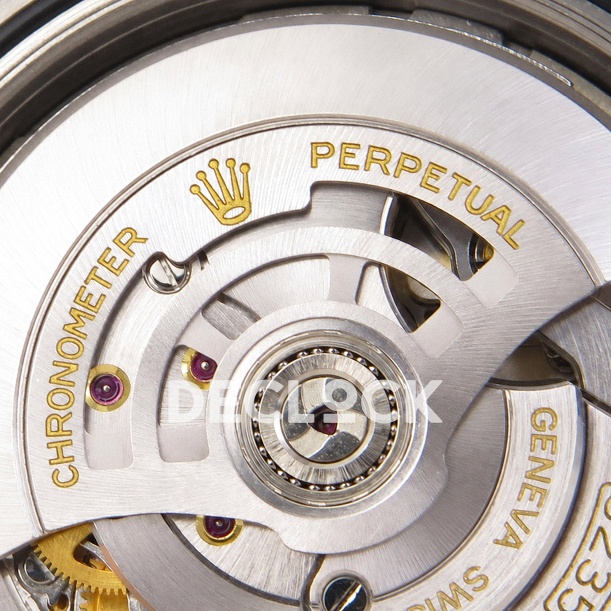 Rolex Datejust 41 126331 VSF Wimbledon Oyster VS3235 V2s — rotor detail