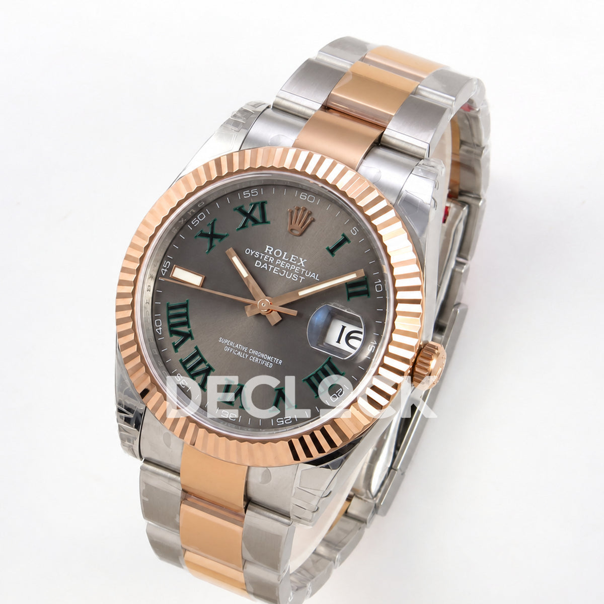 Rolex Datejust 41 126331 VSF Wimbledon Oyster VS3235 V2s — three quarter front