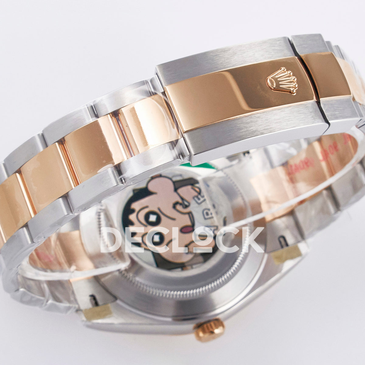 Rolex Datejust 41 126331 White Rose Gold ARF Oyster Gain Weight — Κλειστό μπρασελέ και κούμπωμα