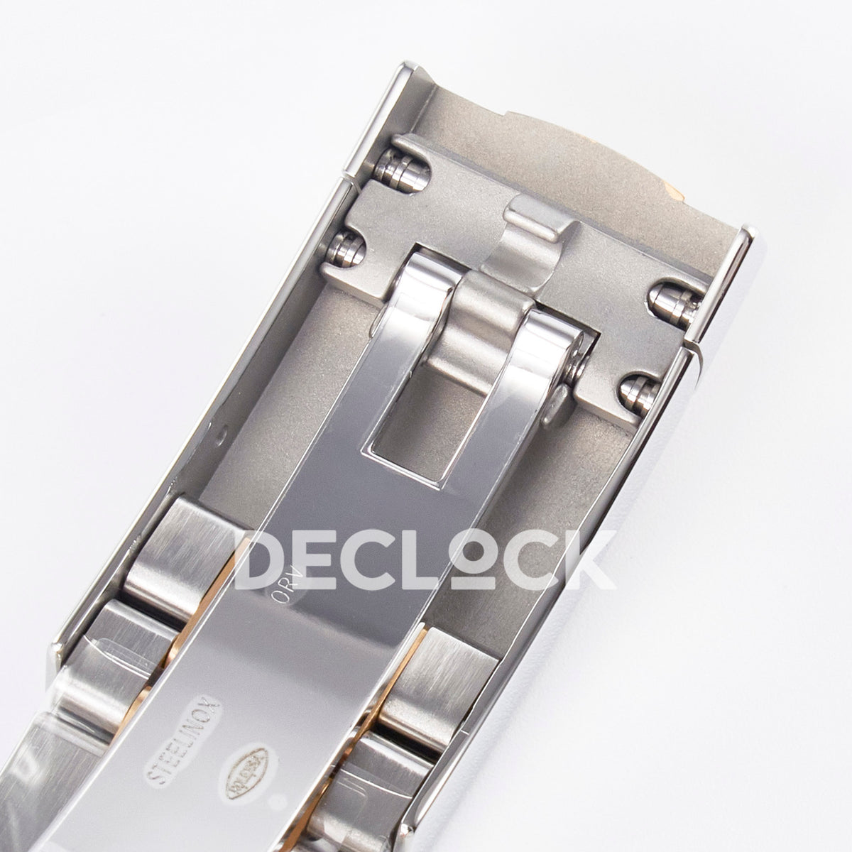Rolex Datejust 41 126331 White Rose Gold ARF Oyster Gain Weight — Άρθρωση κουμπώματος