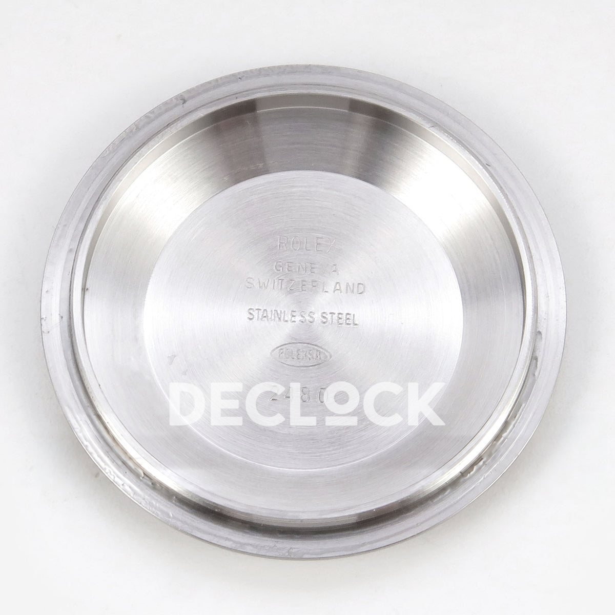 Rolex Datejust 41 126333 Black Oyster QF JH3235 Free Sprung replica - caseback interior and steel stamps