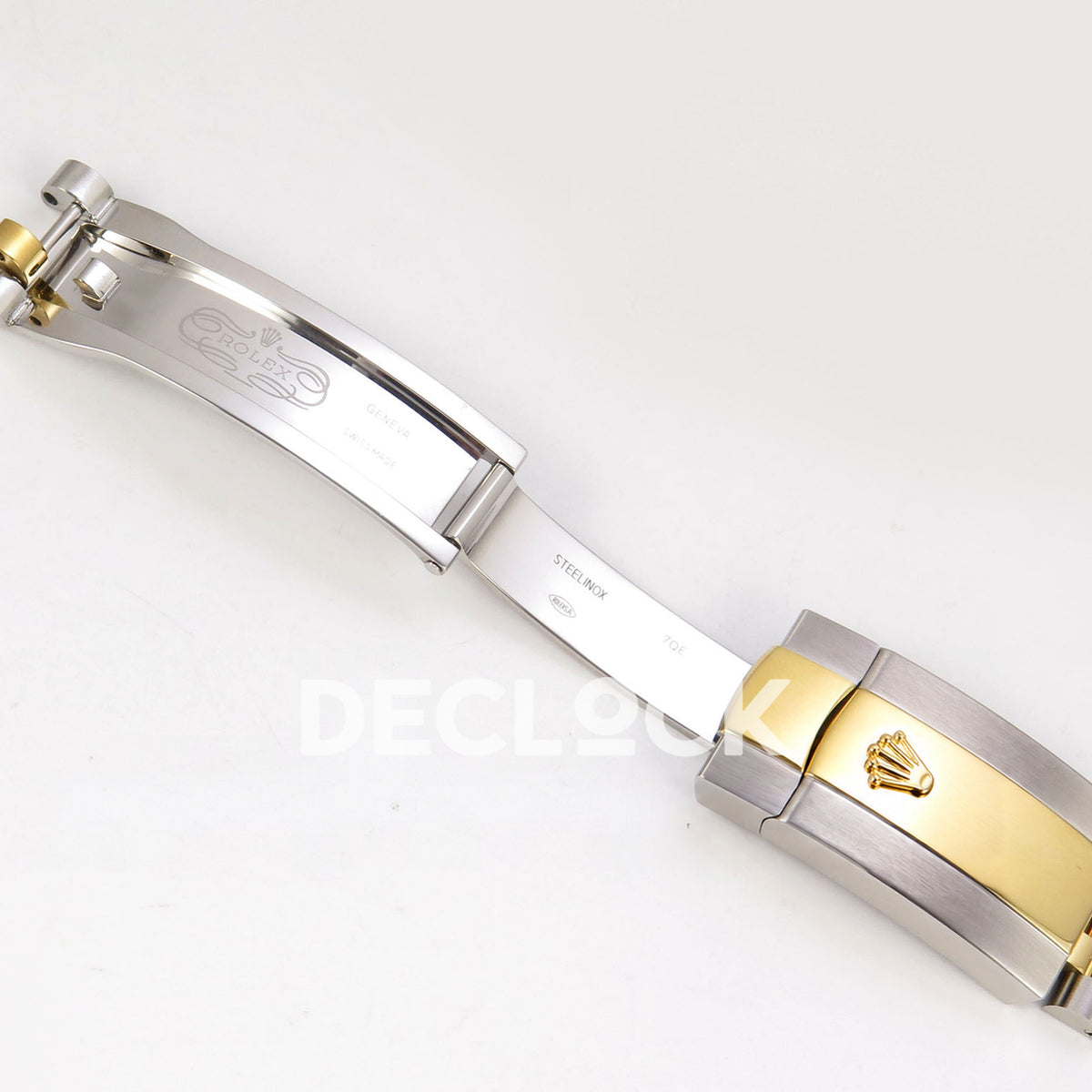 Rolex Datejust 41 126333 Champagne Diamond Jubilee QF JH3235 Free Sprung replica - open clasp