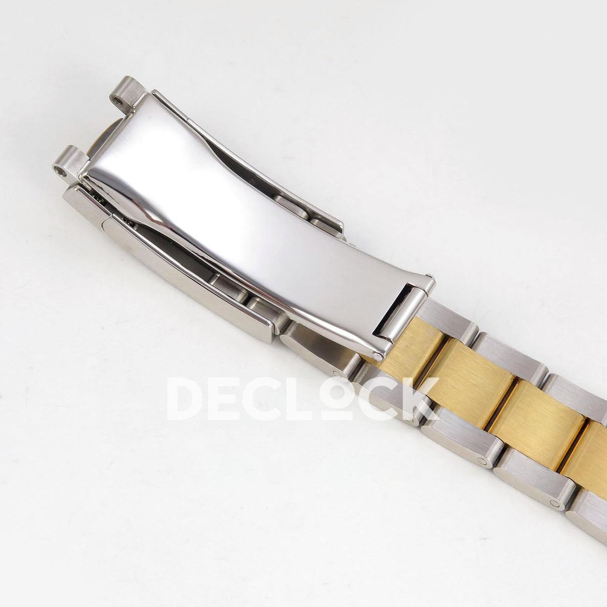 Rolex Datejust 41 126333 Champagne Diamond Oyster QF JH3235 Free Sprung replica - Oyster bracelet underside and clasp blade
