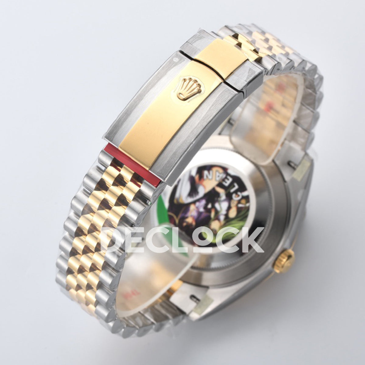 Rolex Datejust 41 126333 Champagne Motif Jubilee — Κλειστό μπρασελέ και κούμπωμα