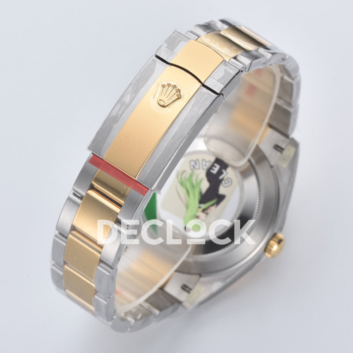 Rolex Datejust 41 126333 Champagne Motif Oyster — Κλειστό μπρασελέ και κούμπωμα