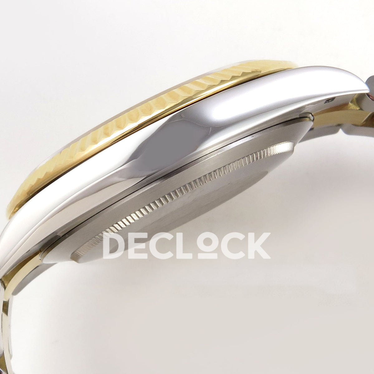 Rolex Datejust 41 126333 Silver Diamond Oyster QF JH3235 Free Sprung replica - case side