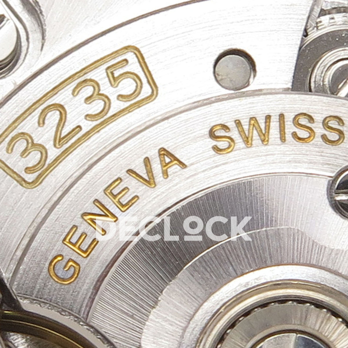 Rolex Datejust 41 126333 silver diamond dial two-tone Oyster QF JH3235 replica - 3235 and Geneva Swiss engraving macro