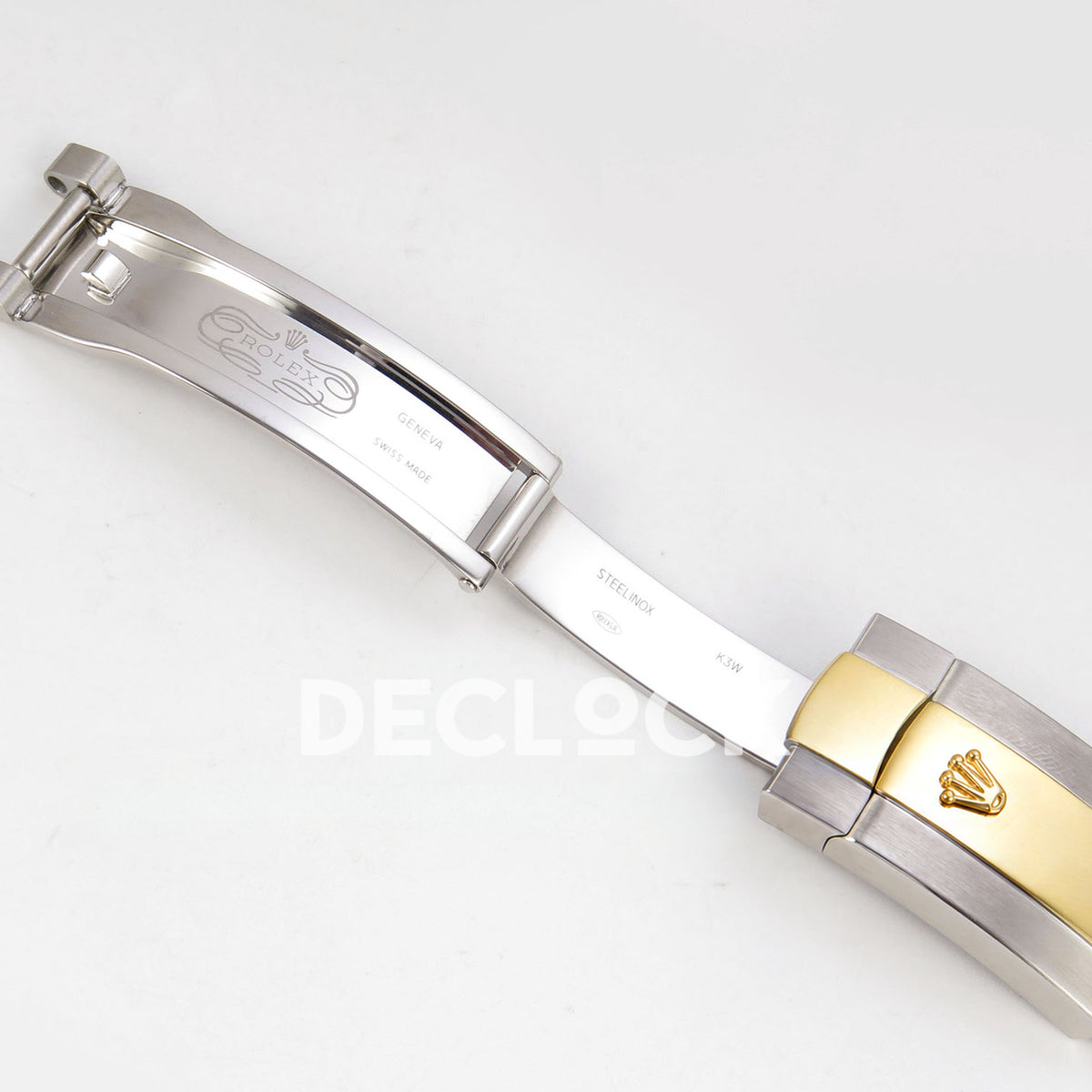 Rolex Datejust 41 126333 QF SS/YG silver gem dial, open Oyster clasp with inside engravings