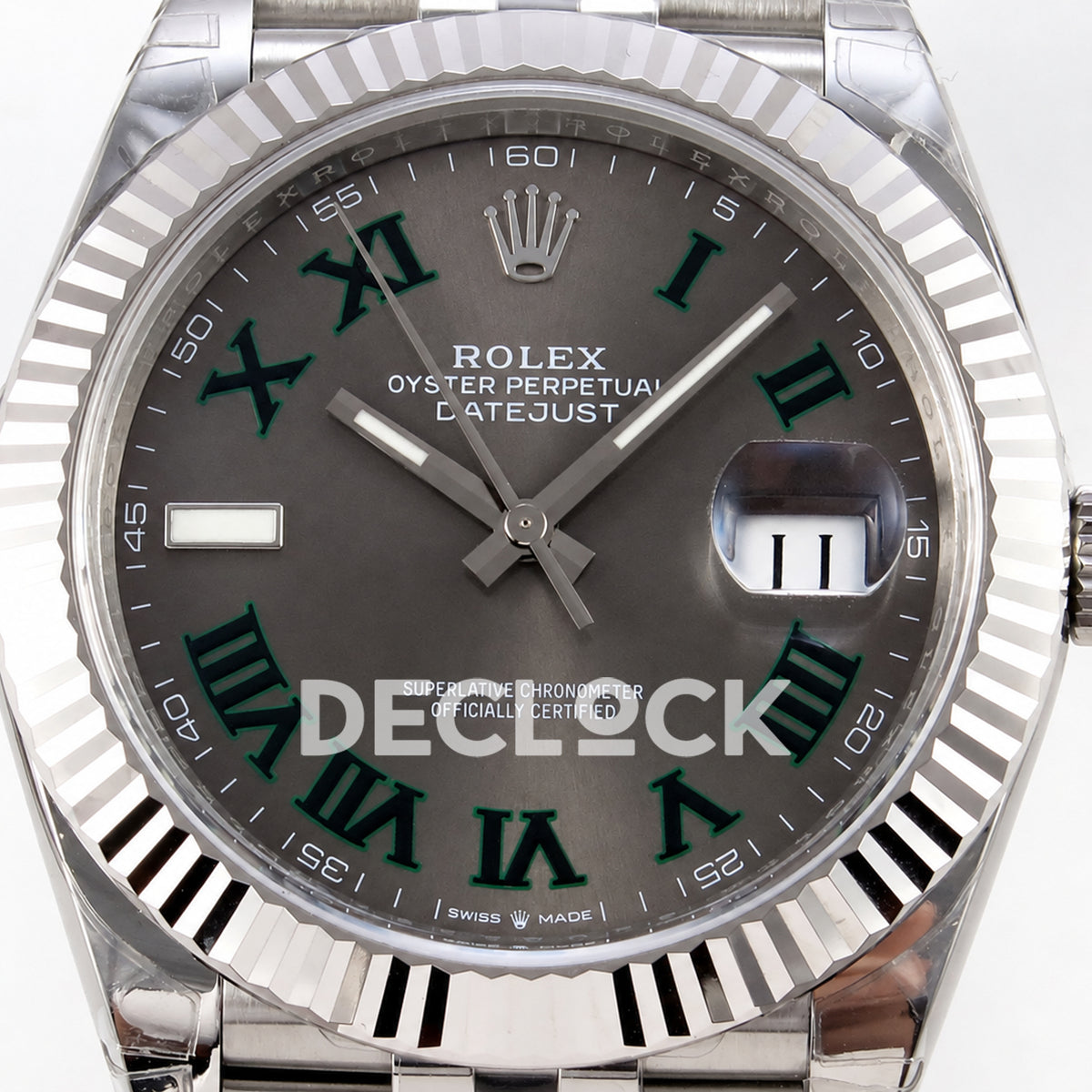 Rolex Datejust 41 Wimbledon Jubilee VSF VS3235 V2 V2s