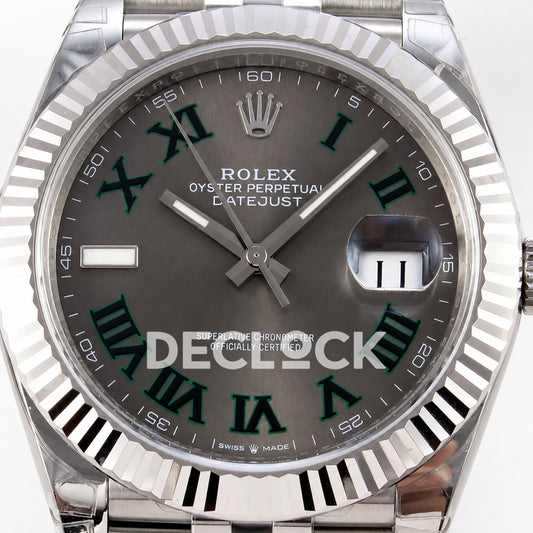 Rolex Datejust 41 Wimbledon Jubilee VSF VS3235 V2 V2s