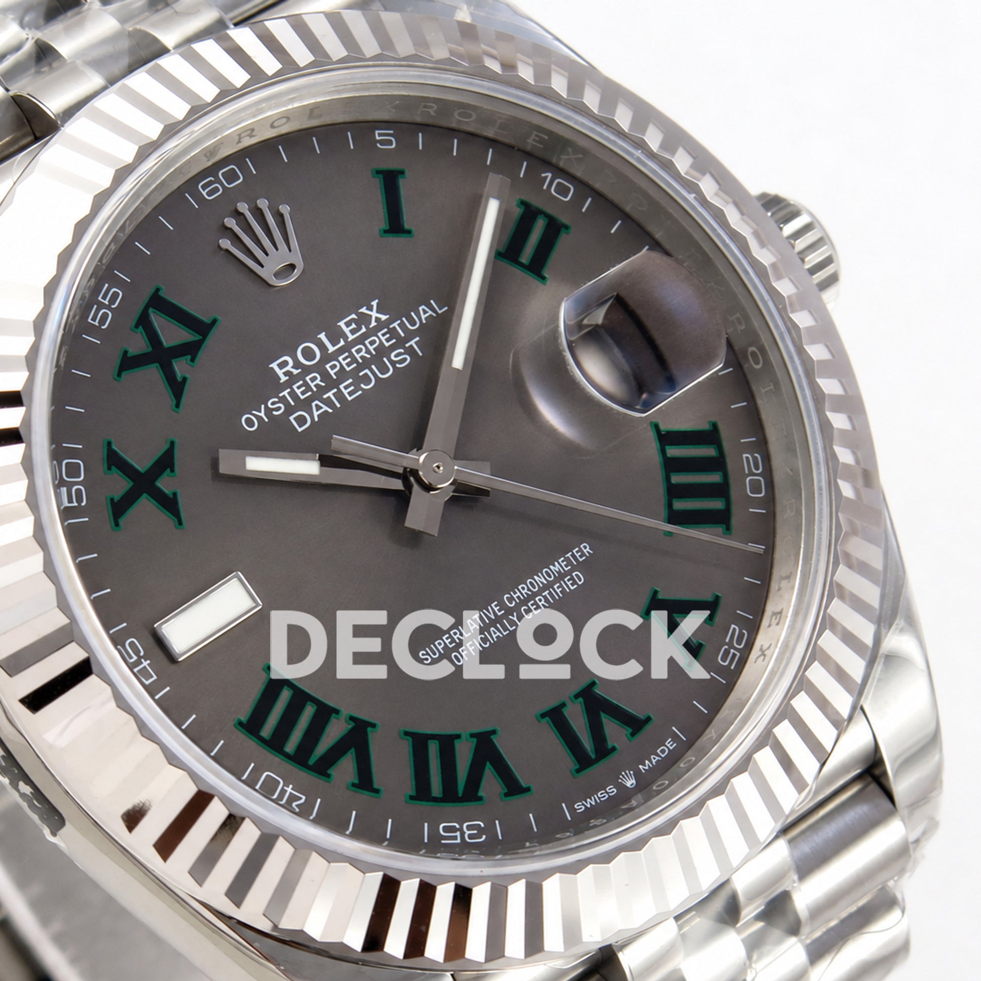 Rolex Datejust 41 Wimbledon Jubilee VSF VS3235 V2 V2s
