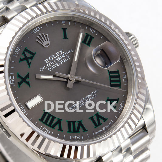 Rolex Datejust 41 Wimbledon Jubilee VSF VS3235 V2 V2s