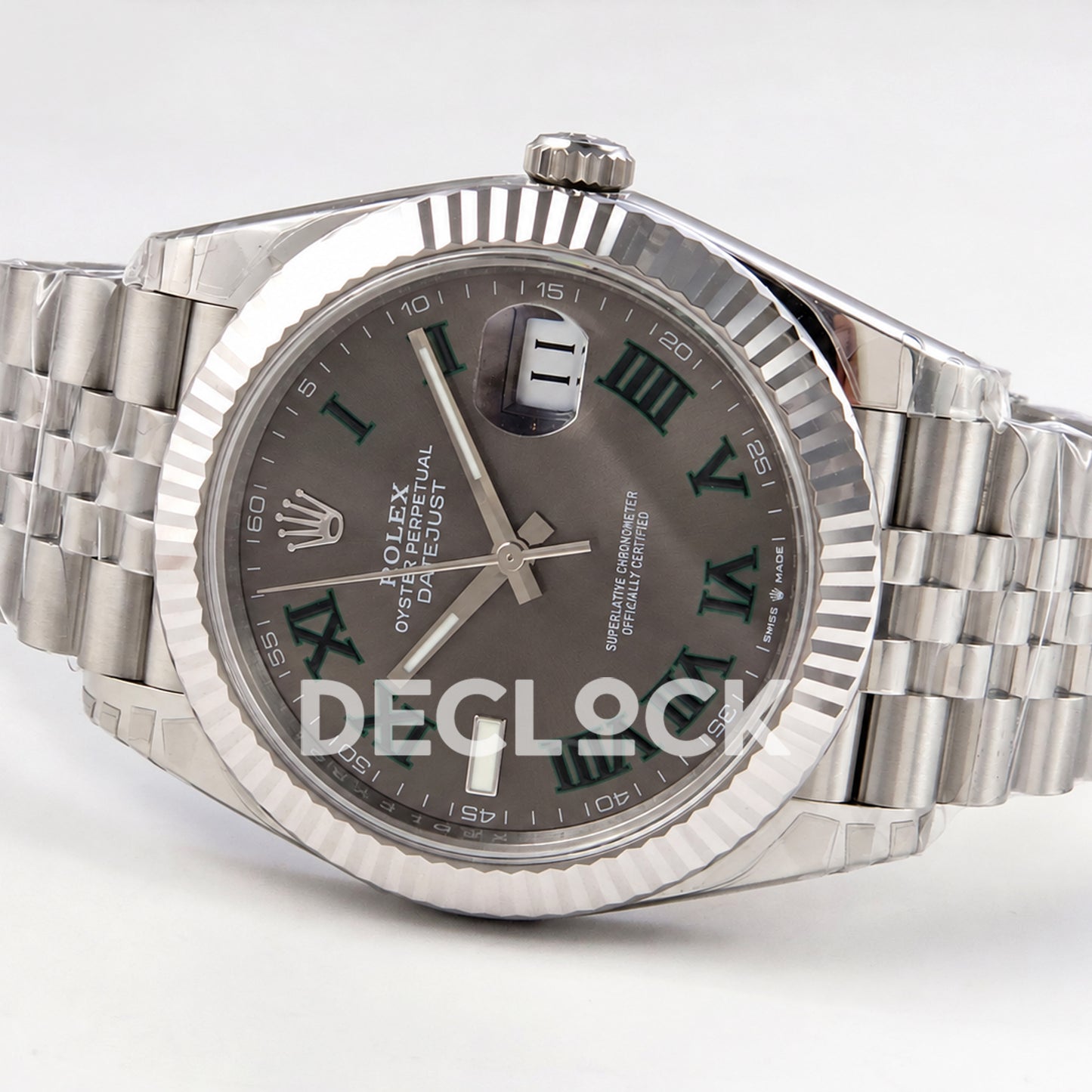 Rolex Datejust 41 Wimbledon Jubilee VSF VS3235 V2 V2s