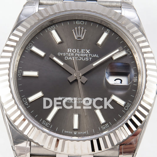 Rolex Datejust 41 126334 Grey Dial Jubilee VSF VS3235 V2 V2s