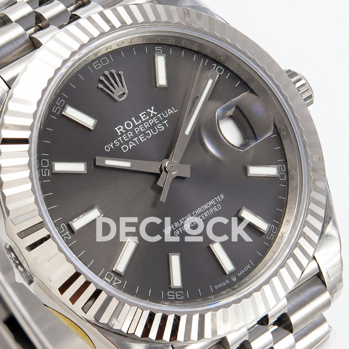 Rolex Datejust 41 126334 Grey Dial Jubilee VSF VS3235 V2 V2s