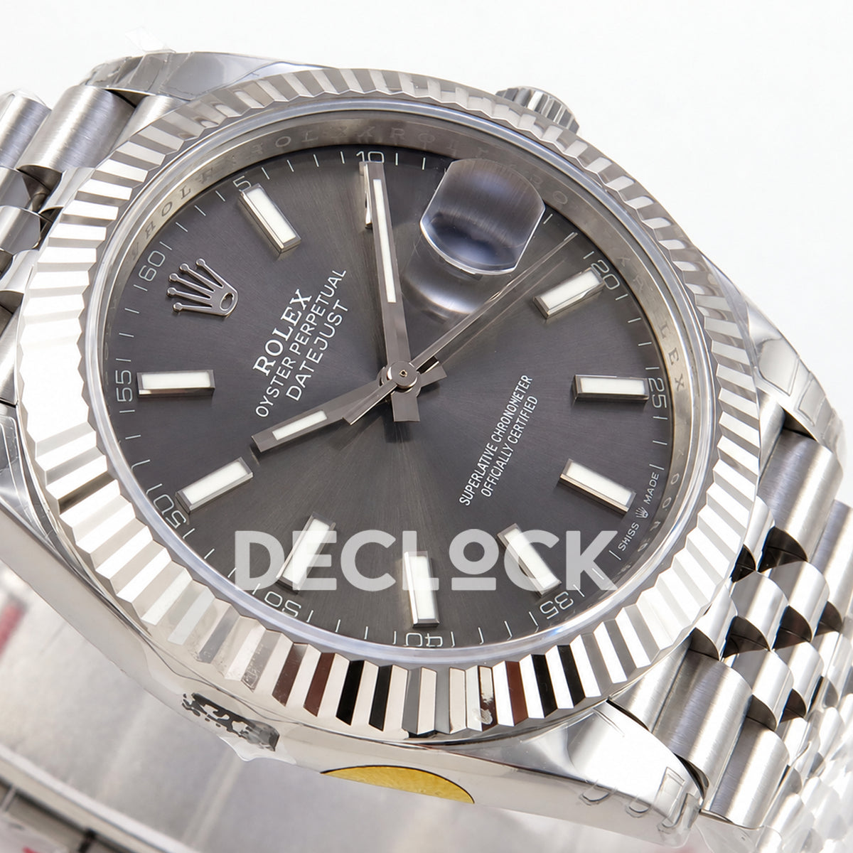 Rolex Datejust 41 126334 Grey Dial Jubilee VSF VS3235 V2 V2s