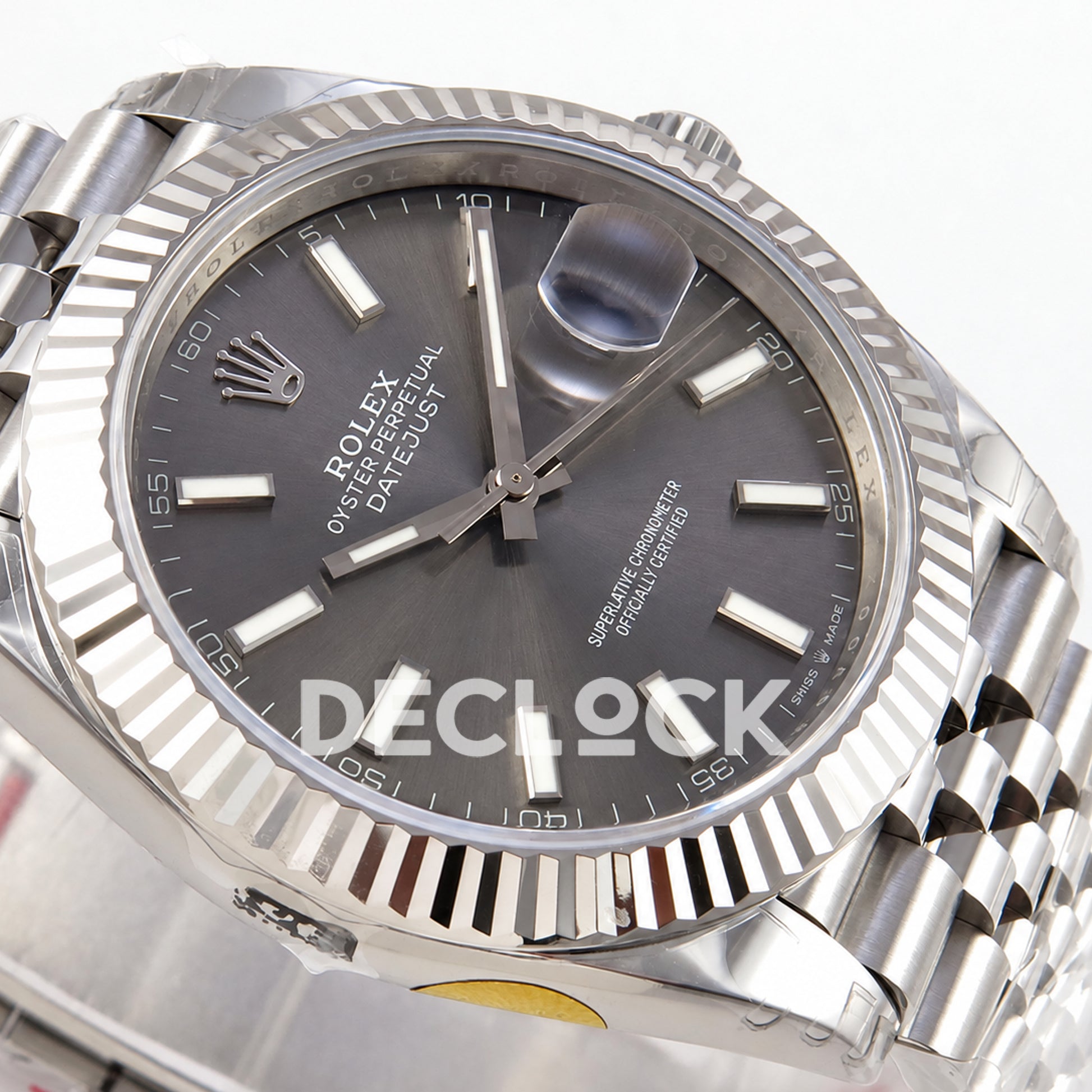 Rolex Datejust 41 126334 Grey Dial Jubilee VSF VS3235 V2 V2s