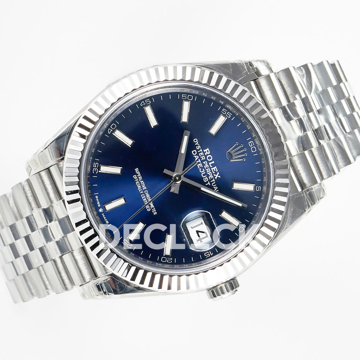 Rolex Datejust 41 126334 Blue VSF Jubilee — Ολόκληρο ρολόι με μπρασελέ